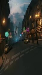 Preview for a Spotlight video that uses the Steampunk City 360 Lens