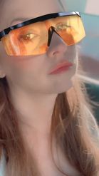 Preview for a Spotlight video that uses the Peach Glasses Lens
