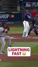 Witness a jaw-dropping moment from a Major League Baseball game where a pitcher unleashes a pitch so fast it leaves fans and players in awe. The video captures the intense focus of the pitcher, the batter's reaction, and the electric atmosphere of the stadium. This is a perfect example of elite-level pitching speed. by @mlb with Original Sound by mlb