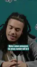 In a heartfelt press conference moment, Philadelphia Eagles player Makai Lemon announces he will wear jersey number 9. He expresses his deep gratitude to former quarterback Nick Foles for passing down the number, acknowledging Foles' legacy of leading the team to a Super Bowl victory while wearing it. Lemon pledges to represent the number and the team well. by @eagles with Original Sound by eagles