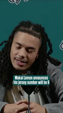 In a heartfelt press conference moment, Philadelphia Eagles player Makai Lemon announces he will wear jersey number 9. He expresses his deep gratitude to former quarterback Nick Foles for passing down the number, acknowledging Foles' legacy of leading the team to a Super Bowl victory while wearing it. Lemon pledges to represent the number and the team well. by @eagles with Original Sound by eagles