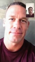 Preview for a Spotlight video that uses the john cena Lens