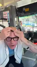 I Drew On A Stranger… This Happened 😳 #bus #magic #pranksters by @themagiccrasher with Original Sound by themagiccrasher