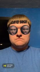 Preview for a Spotlight video that uses the love sosa Lens