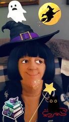 Preview for a Spotlight video that uses the Funny Witch Lens
