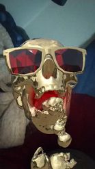 Preview for a Spotlight video that uses the Gold Skull Sick Lens