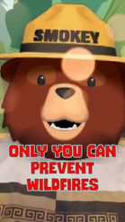 Preview for a Spotlight video that uses the Smokey Bear Lens