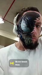 Preview for a Spotlight video that uses the Venom Half face Lens