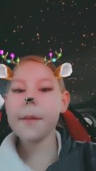 Preview for a Spotlight video that uses the Festive Deer Lens