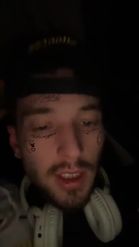 Preview for a Spotlight video that uses the Post Malone tats Lens