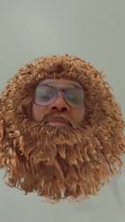 Preview for a Spotlight video that uses the Oh Beard! Lens