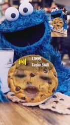 Preview for a Spotlight video that uses the Cookie Monster Lens