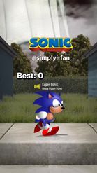 Preview for a Spotlight video that uses the Sonic Game Lens