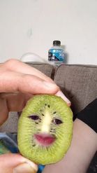 Preview for a Spotlight video that uses the kiwi face Lens