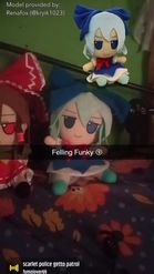 Preview for a Spotlight video that uses the Cirno Fumo Lens