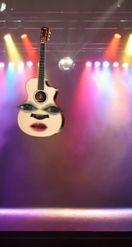 Preview for a Spotlight video that uses the Guitar Music Lens