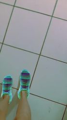 Preview for a Spotlight video that uses the Funky Shoes Lens