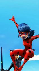 Preview for a Spotlight video that uses the Ladybug Cat Noir Lens