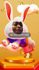 Preview for a Spotlight video that uses the Cartoon Rabbit Lens