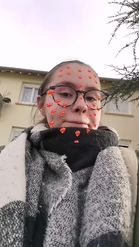 Preview for a Spotlight video that uses the Snick Emoji Mask Lens