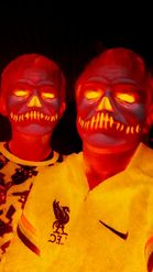 Preview for a Spotlight video that uses the Fire Skull Lens