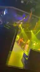 Get an immersive, first-person perspective from behind the DJ booth at a pulsating nightclub event. Witness the energy of the crowd under vibrant yellow and blue lights, feel the thumping bass through the sound system, and see the skillful hands of DJ سيف commanding the decks. This raw footage captures the electrifying atmosphere and the art of live DJing. by @djsefo with Original Sound by djsefo