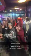 tufavlatiino 님이 만든 Original Sound 포함 @tufavlatiino 님이 만든 This energetic clip captures the lively atmosphere of a bustling bar. The camera weaves through a crowd of young adults enjoying themselves, dancing, and socializing under colorful lights. The scene transitions to show a well-stocked bar with a large TV screen displaying a movie, highlighting the venue's entertainment offerings.