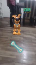 Preview for a Spotlight video that uses the Scoob Selfie Lens