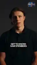 In this 'Get to Know' segment for the NHL Draft 2026, Swedish prospect Ivar Stenberg shares personal insights. He discusses his favorite team growing up, his go-to pregame superstitions, and his favorite artist, providing fans with a deeper look into the player beyond the ice. by @nhl with Original Sound by nhl
