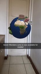 Preview for a Spotlight video that uses the Seven Wonders Lens