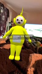 Preview for a Spotlight video that uses the Laalaa Teletubbies Lens