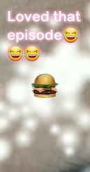 Preview for a Spotlight video that uses the The Krabby Patty Lens