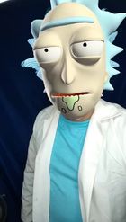 Preview for a Spotlight video that uses the Rick and Morty Lens