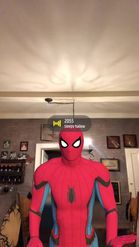 Preview for a Spotlight video that uses the Spider-Man Lens