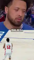 A close-up interview with a Detroit Pistons player discusses the significant contributions of a teammate. He highlights the player's professionalism, leadership both during games and in practice, and his overall impact on the team's success. by @nbapistons with Original Sound by nbapistons