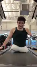 Watch Timur demonstrate his energetic workout routine on a treadmill in a modern gym setting. This dynamic fitness session showcases his dedication to health and wellness, providing inspiration for anyone looking to improve their own exercise habits. by @onelimbtim with Original Sound by Contains: A Gangster's Wife "Daddy Let Me Know That I'm Your Only Girl" - Ms Krazie