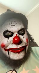 Preview for a Spotlight video that uses the Clown O Freaky Lens