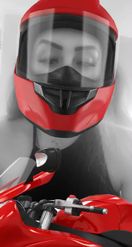 Preview for a Spotlight video that uses the Red Motorcycle Lens