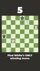 This chess puzzle challenges you to find the one winning move for White. Can you solve it? Watch the countdown and see if you can outsmart the AI. by @chesscom with Original Sound by chesscom