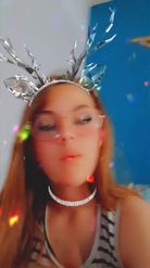 Preview for a Spotlight video that uses the Crystal Antlers Lens