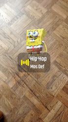 Preview for a Spotlight video that uses the Dancing Spongebob Lens