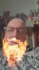 Preview for a Spotlight video that uses the Fire Beard  Lens