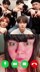 Preview for a Spotlight video that uses the BTS Boys VideoCall Lens