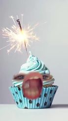 Preview for a Spotlight video that uses the Birthday Cake Lens