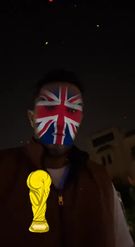 Preview for a Spotlight video that uses the England flag Lens