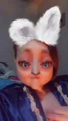 Preview for a Spotlight video that uses the Cute Bunny Lens