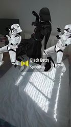 Preview for a Spotlight video that uses the Darth Vader Dance Lens