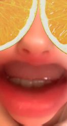 Preview for a Spotlight video that uses the Fruit Eyes Lens