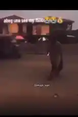 In a viral clip shared by @mazi_son, a man walking down a street suddenly stops in his tracks upon seeing something that shocks him. With text overlay 'abeg una see my 1500 😭😭💰', the moment captures a relatable and humorous reaction to a significant amount of money. The scene unfolds in what appears to be a Nigerian neighborhood during dusk, drawing viewers into the everyday drama. by @zenith_aurel with zenith_aurel by Original Sound