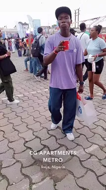 Join Zenith Aurelius as he walks through the bustling CG Apartments Metro in Ikeja, Nigeria. The vibrant community event is filled with people enjoying food and drinks, showcasing the lively local culture. by @zenith_aurel with zenith_aurel by Original Sound